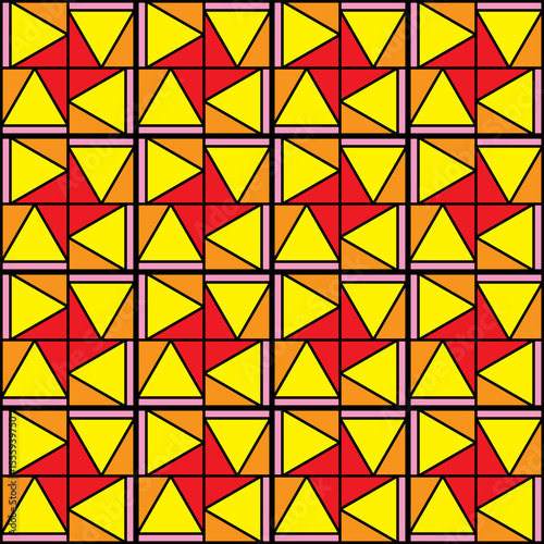 abstract geometric pattern design.
