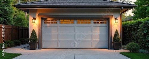 Secure Your Valuables Sturdy Garage Door & Advanced Security System for Peace of Mind.  Protect your possessions from theft and the elements with high-quality, durable garage protection.