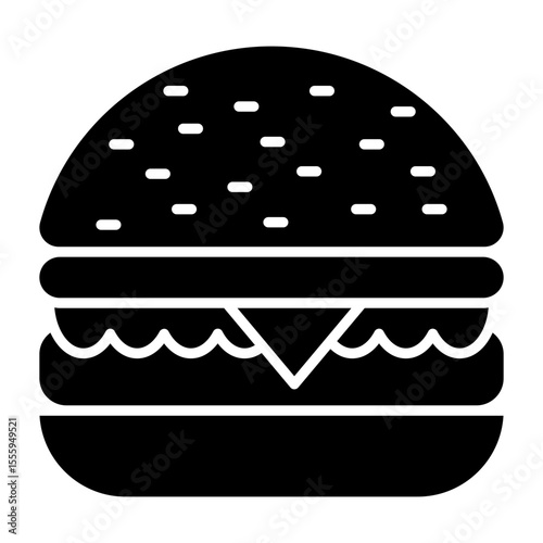 Modern design icon of burger