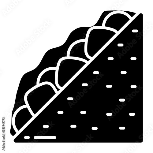 Modern design icon of sandwich