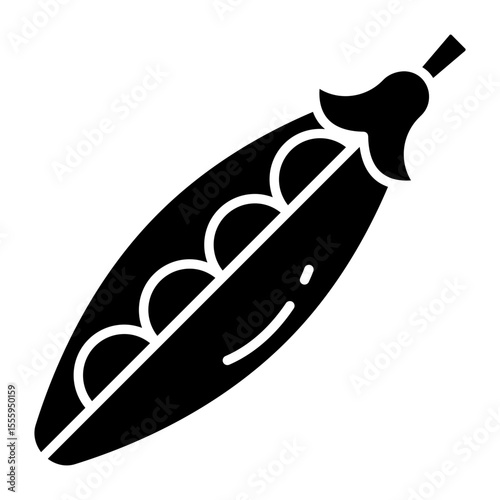 Premium design icon of pea isolated on white