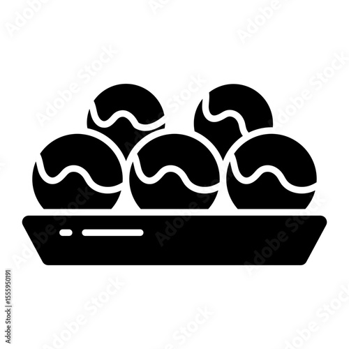 An icon design of luqaimat