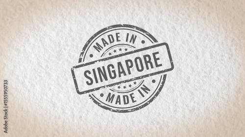 Made in Singapore stamp
