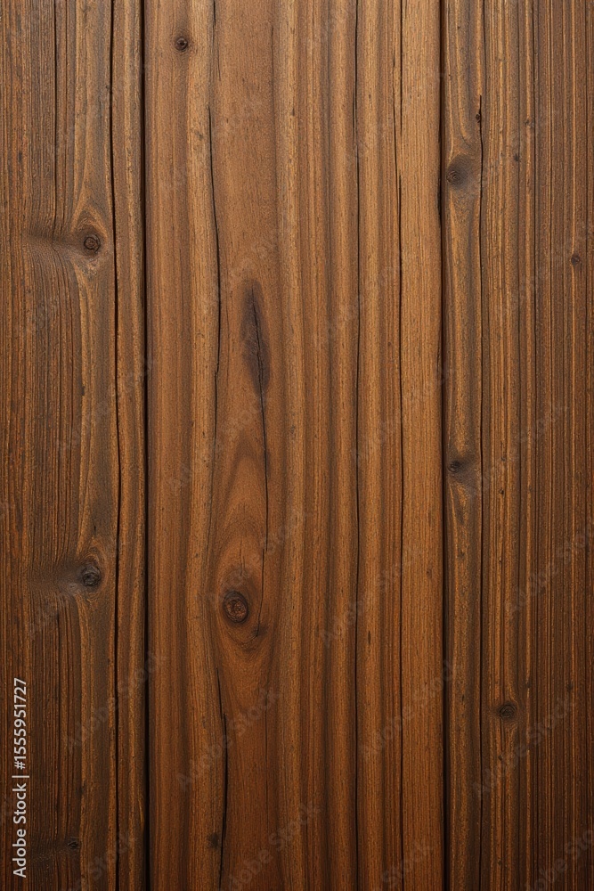 Fototapeta premium Rustic Brown Wood Grain Texture