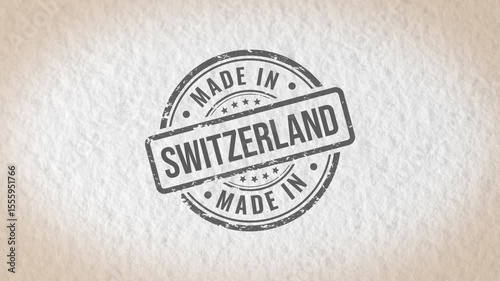 Made in Switzerland stamp