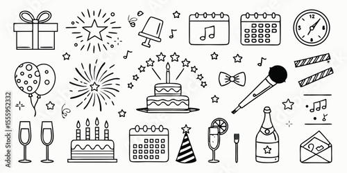 set of restaurant icons