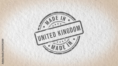 Made in United Kingdom stamp