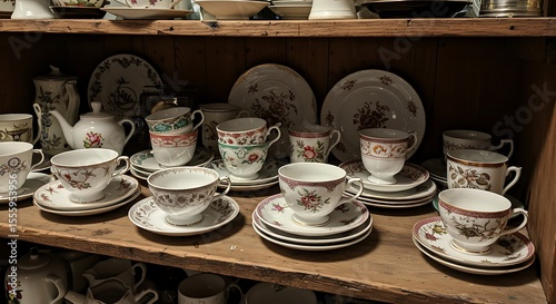 Vintage Teacup and Saucer Set