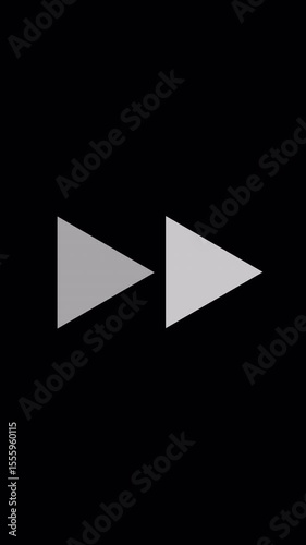 Rewind button icon isolated on 
transparent background