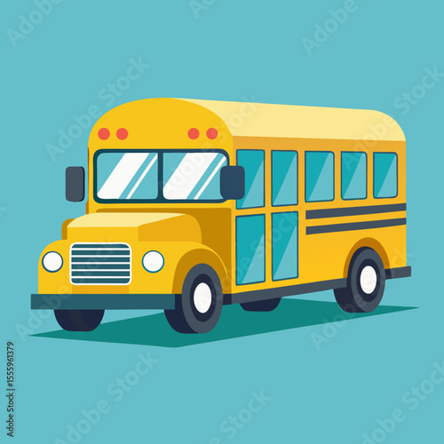 school bus vector