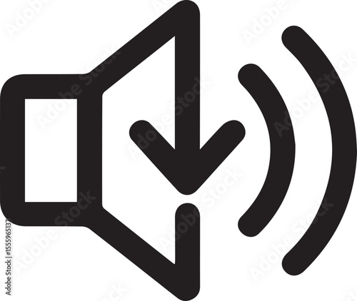 Volume Down Icon