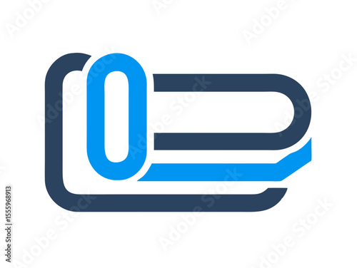 Simple, black and white open book icon for educational or literary use. A clean, vector graphic of an open book, presented in a solid black color and verients colour on a white background.