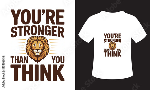 Typhography T-Shirt Design On Mental Health