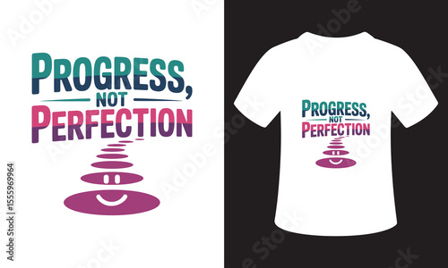 Typhography T-Shirt Design On Mental Health