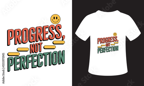 Typhography T-Shirt Design On Mental Health