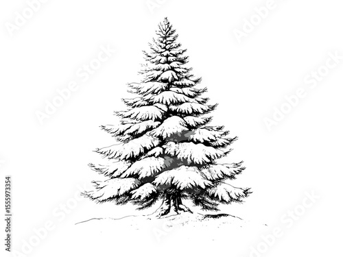 nazimrocks2024_Engraving_of_snow-covered_pine_tree_winter_fores_09b6cf24-9d0c-40ce-947f-6e22b9e4ec94