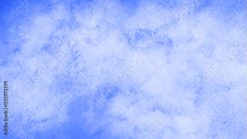 水彩風ブルーテクスチャ背景
