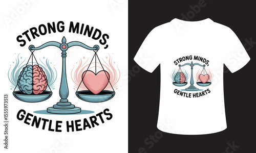 Mental Health Quote T-Shirt Design
