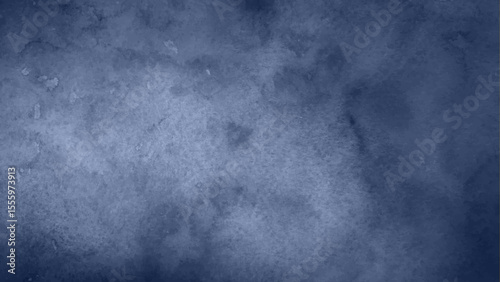 水彩風ダークブルーテクスチャ背景
