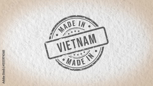 Made in Vietnam stamp