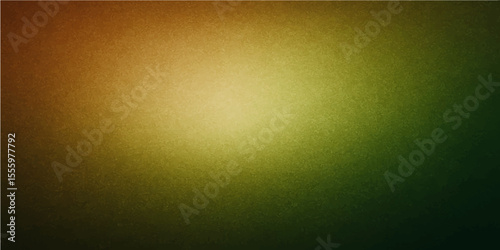 Vintage green and gold patterned backdrop with a grunge metallic texture