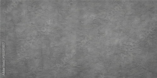 Dark, aged gray concrete wall with a rough, grunge texture perfect for a vintage industrial backdrop