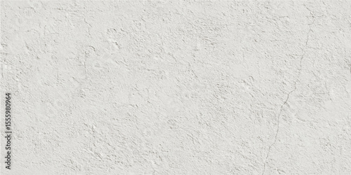 White grunge plaster wall texture background with a rough concrete surface