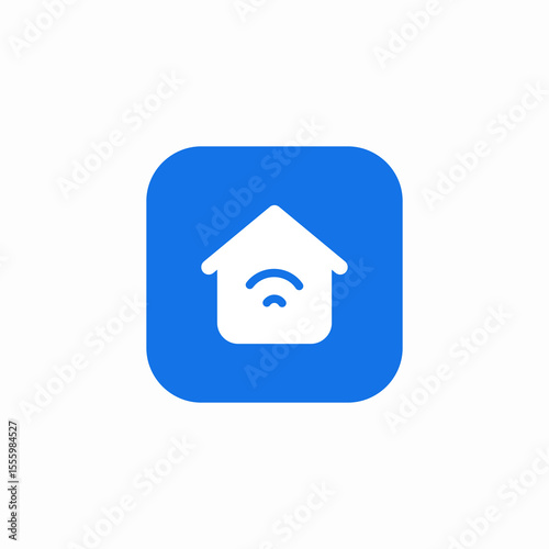 connecting home icon sign vector