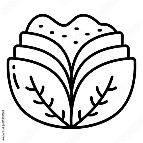 Premium download icon of cauliflower