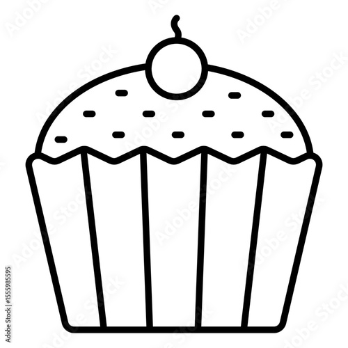 Premium download icon cupcake