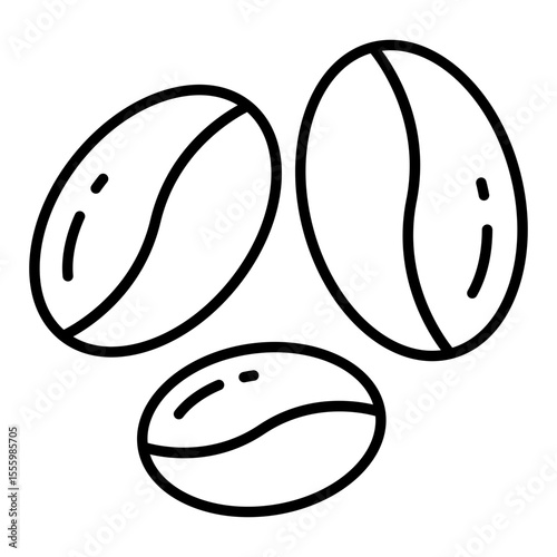 Perfect design icon of coffee beans