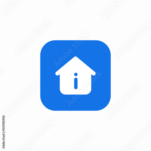 information home icon sign vector