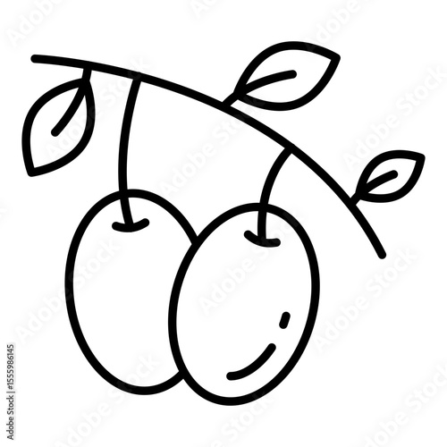 Perfect design icon of olives