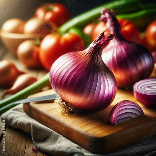 Shallots are a staple food ingredient for making dishes to make food tastier and more delicious.