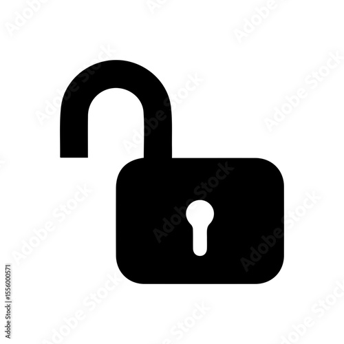 unlock glyph