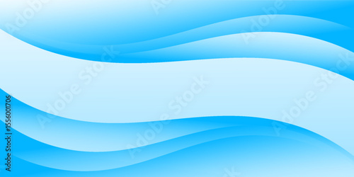 Abstract white wavy glowing lines on a blue background. Futuristic digital high-technology pattern. Health Care concept.