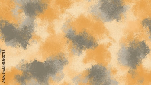 Abstract tie-dye pattern in muted colors.
