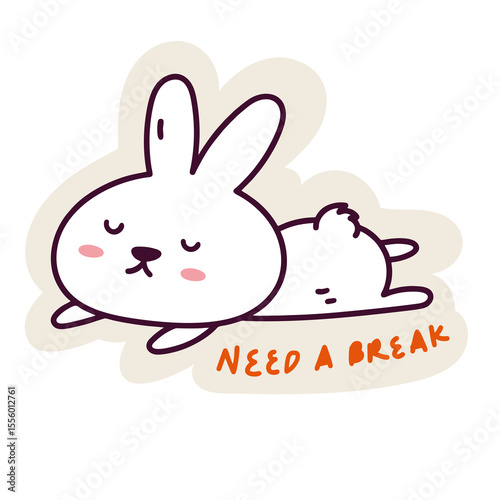 rabbit need abreak