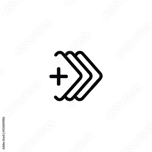 Add Motion Sequence Line Icon.eps