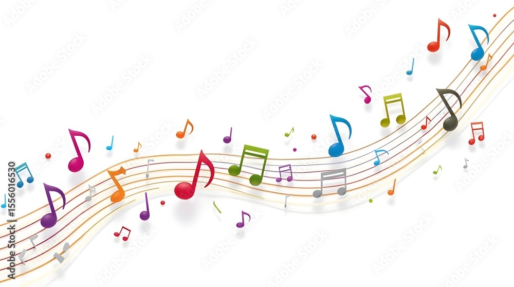 Fototapeta premium abstract music background