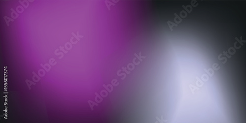  Blurred gradient background. Abstract color mix. Blending saturated purple neon shades. Modern design template for posters, ad banners, brochures, flyers, covers, websites. VECTOR ILLUSTRATION