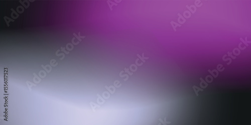  Blurred gradient background. Abstract color mix. Blending saturated purple neon shades. Modern design template for posters, ad banners, brochures, flyers, covers, websites. VECTOR ILLUSTRATION
