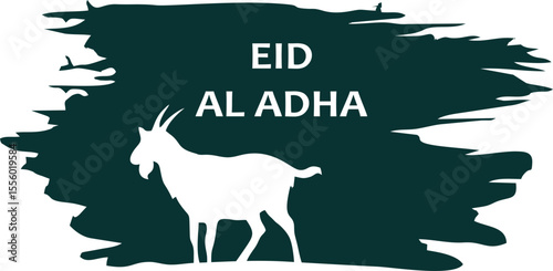 Illustration of Eid al-Fitr and Eid al-Adha icons, various sacrificial animals with transparent backgrounds as per design needs