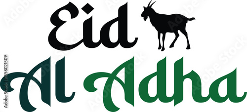 Illustration of Eid al-Fitr and Eid al-Adha icons, various sacrificial animals with transparent backgrounds as per design needs