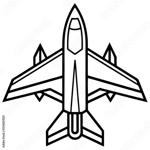 Flight Mode vector illustration