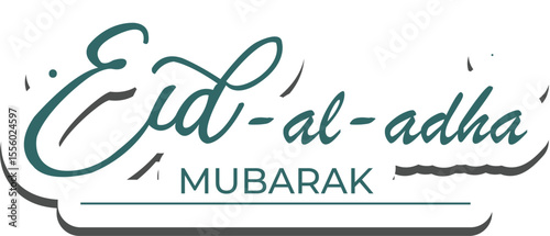 Illustration of Eid al-Fitr and Eid al-Adha icons, various sacrificial animals with transparent backgrounds as per design needs