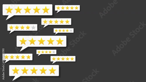 Customer Reviews with a lot of positive and good five star comments and reviews. alpha channel
