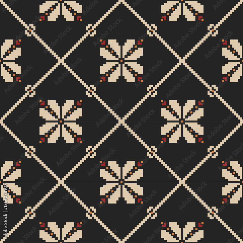 This design reimagines traditional pixel art into a flowing abstract tapestry that bridges nostalgic charm with innovative design through layered geometry and purposeful asymmetry This design reimagines traditional pixel art into a flowing abstract tapestry that bridges nostalgic charm with innovative design through layered geometry and purposeful asymmetry