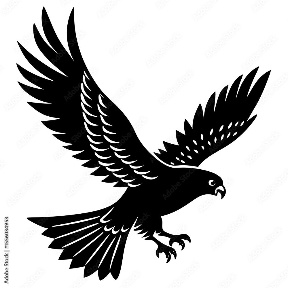 Obraz premium eagle vector illustration