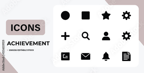  User Interface Solid Icons